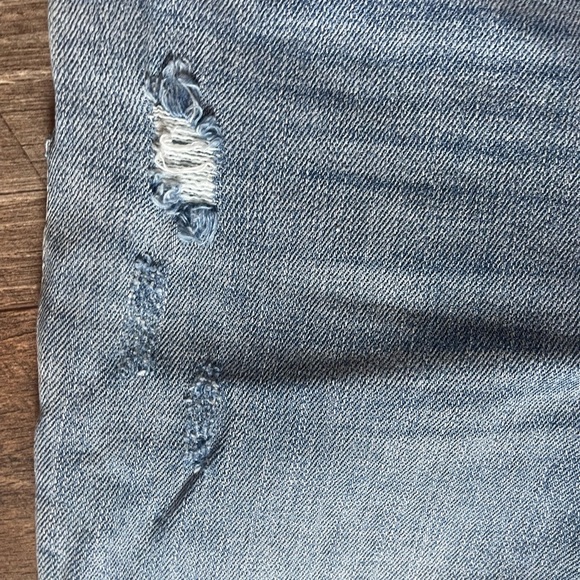 NWOT Kut from the Kloth Distressed Reese Ankle Straight Let Raw Hem Jeans Sz 4 - Picture 6 of 15